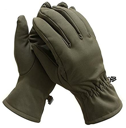 HXSZWJJ Outdoor Reiten Klettern Taktische Frühling Winter Wasserdicht Winddicht Vollfingerhandschuhe Jagd Softshell Wearproof Camo Fäustlinge