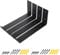 MIVIDE 4 Pcs 225mm Black Shelf Brackets, 8.86 in Scaffold Board Shelf Brackets, 4mm Thickeness L Brackets for Shelves, Heavy Duty Shelf Brackets, Rustic Shelf Brackets for Wall Shelf