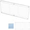 SWAWIS Card Frames 35PT Acrylic Card Holder for Pokemon, Magic, Yugioh, Sports Card Collection, Magnetic Transparent Toploader, Protective Sleeve for 3 Cards