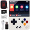 Miyoo Mini Plus Handheld-Spielekonsole, 3,5-Zoll-Open-Source-Retro-Spielekonsole mit 64G-TF-Karte, über 10000 integrierte, Klassische Spiele, unterstützt WLAN,Mit Aufbewahrungstasche