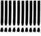 Einlassbänder, Wasserdicht Event Armbänder, Stoff Einlassbänder, Eintrittsbänder Einlassbänder, Party Einlassbänder, Partybänder, Wasserdichte Eintrittsarmbänder für Veranstaltungen, Schwarz, 10 PCS