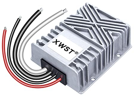 XWST Netzteil Spannungswandler 24v auf 12v 50A 600W Abwärtswandler Regler Wechselrichter Adapter Konverter for Motor Auto PKW Kfz Boot Sonnensystem (DC18-40V Breit Eingang)