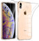 Phoona Coque pour iPhone X/XS avec 2 Pièces Protection Écran en Verre Trempé,Ultra Transparente Silicone en Gel TPU Souple pour iPhone X Couqe,Antichoc Anti-Jaune Etui Bumper