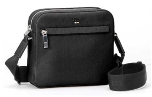 BOSS Ray EW Crossbody N., Bandoulière Homme, Black, One Size