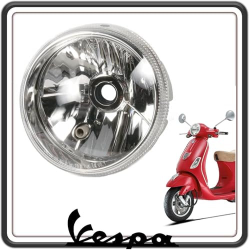 Piaggio Phare de groupe optique projecteur avant complet Vespa LX 125 de 2005 à 2013 – LX 150 de 2005 à 2013 d'origine.