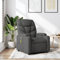 Generisch Massagesessel Dunkelgrau Stoff,jiangboyue-372454