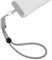 HJZHII Handykette Kurz,Handykette Universal,Verstellbar Handschlaufe Handy Kette Handyband Schlüsselband Verstellbares für Handgelenk Die Meisten Phones Anti Verlust mit Ultradünnem Patch(Grau)