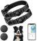 SmartTag Hundehalsband (2Pack), Mini Tracker Ohne ABO für Hunde, (nur IOS) mit wasserdichte Reflektierendes GPS Hunde Tracker Halsbänder, Tracking Standort von Haustieren, Arbeite mit Apple Find My