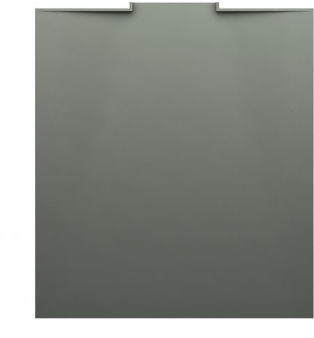 LAUFEN Nia Duschwanne, 1000x900x30mm, Marbond, rechteckig, Bodeneinbau, Ablauf in Wand, H2100360790001, Farbe: Betongrau