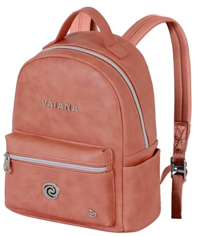 Disney Moana Coral-Heady Backpack, Red, 25 x 29 cm, Capacity 8 L