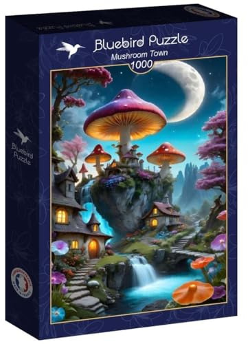Puzzle 1000 Teile - Mushroom Town