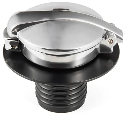 Tankdeckel für BMW R45 R65 R80 R100 R 45 65 80 90S 100 Motorrad-Kraftstofftank (Schwarz Matt)