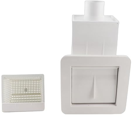 equlup Écumoire de Piscine Hors Sol, kit d'écumoire de 3,8 cm (1,5 po) pour Le Nettoyage des piscines de Jardin et de terrasse.