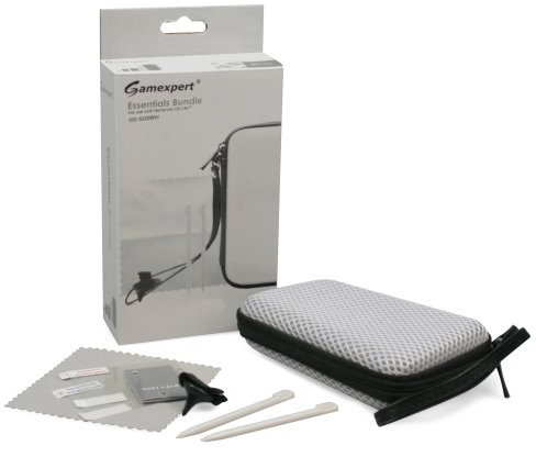 Nintendo DS lite - Gamexpert Essentials Bundle, weß [UK Import]