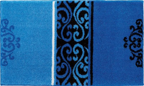 Grund 349316247 Badteppich Modica, 60 x 100 cm, blau