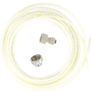 Fackelmann 5401350 Tuyau alimentation eau pour frigo américain 6 m, tuyau réfrigérateur américain, Plastique, 6 m