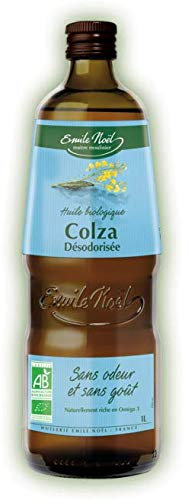 Emile Noël Huile de colza désodorisée 1L Bio - La bouteille de 1L