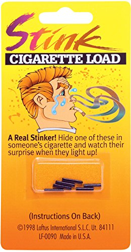 Loftus Stink Bad Tasting Zigarette laden .25 Stinky Raucher Prank, 6-Pack