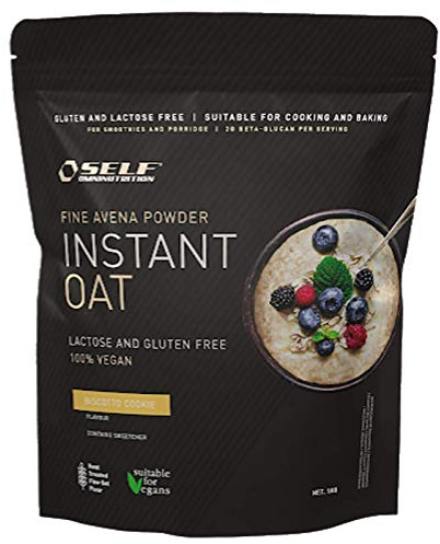 Self Omninutrition Instant Oat Farina di Avena Istantanea Gusto Biscotto Cookie 1000g