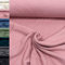 MAGAM-Stoffe Antonia Bio Fleece Stoff 100% Baumwolle Meterware 50cm (1. Altrosa)
