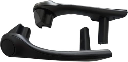 FINAO AUTOPARTS Poignées de bras de porte intérieur noir gauche | Installation facile & qualité OEM | Compatible avec Renault Megane II