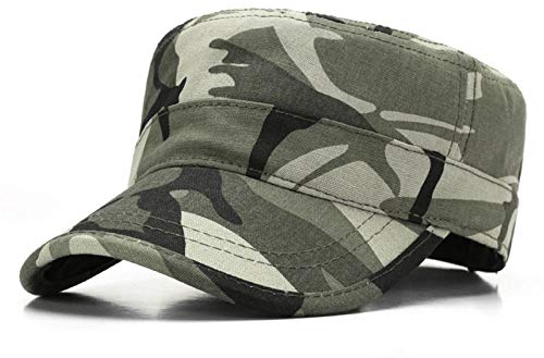 Herren Kappe Hut Camouflage Baseball Cap Herren Army Flat Top Cap Dad Hut Für Männer Camo Snapback Tactical Dad Cap-Camouflage_5