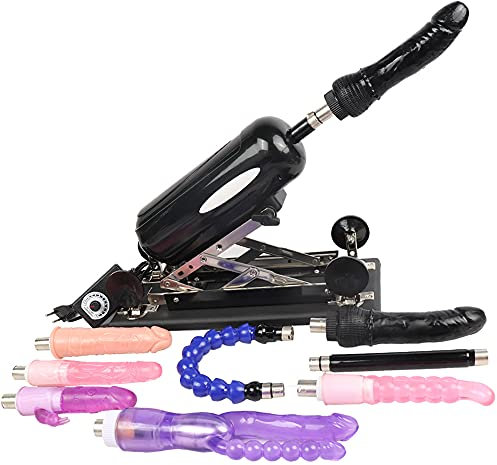 Machines Sexuelles 3XLR, Jouets Sexuels Automatiques Silencieux Machine Amour Premium Vibrateur Jouets Sexuels,Vitesse à Angle Réglable pour Hommes et Couples
