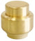 SOMATHERM FOR YOU, Bouchon laiton à clipser pour tubes cuivre, PER ou multicouche Ø16 mm - Raccord auto-étanche, montage rapide sans outil, pression max 4 bars, température max 90°C