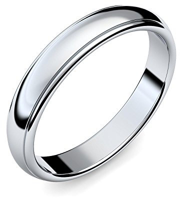 Herrenring Silber 925 Ehering Trauring Hochzeitsring Herren Verlobung Verlobungsring Herren Männer Freundschaftsring modern schlicht 62 (19.7) ER90SS
