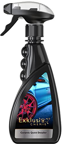 Exklusiv Chemie® Ceramic Quick Detailer | Pulitore a secco | Cura della vernice con tecnologia ceramica | Assicura un'estrema levigatezza della vernice | 500 ml