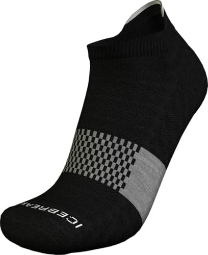 Icebreaker - M Multisport Light Micro - BLACK/SNOW/METRO HTHR