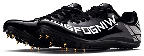 Adoff Unisex Spiked Sprint Leichtathletik-Laufschuhe rutschfeste Turnschuhe Sprint-Spikes Gittergewebe Sommer Atmungsaktiv und bequem