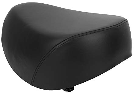 Tiiyee Fahrradsattel Damen, Fahrradsattel Herren, Kunstleder Metall Fahrradsitz bequem Memory Foam wasserdicht Tourensattel für BMX Rennrad Mountainbike Dirt Citybike Heimtrainer Bike Seat Ersatzteile