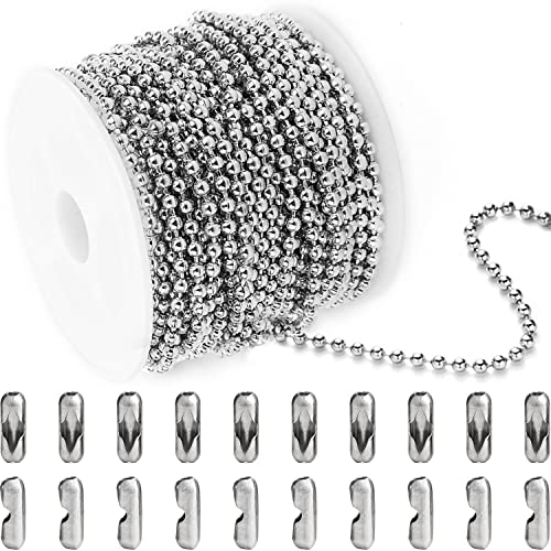 Jishi Kugelkette aus Edelstahl, 3,0 mm, 3,0 m