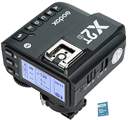 Godox X2T-S TTL Wireless Flash Trigger 2,4 G Connessione Bluetooth Trasmettitore HSS 1/8000s 5 Tasti di Gruppo Separati e 3 Tasti Funzione per Fotocamera Sony