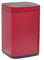 Poubelle Poubelle carrée Automatique avec Couvercle Poubelle à Induction Intelligente en Acier Inoxydable Poubelle Domestique pour Chambre à Coucher (Rouge 9L)