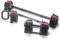 Strongology ELEMENT SET Home Fitness 3-In-1 Black/Red Adjustable Smart Barbell/Dumbbell/Kettlebell from 2kg up to 19kg Training Weights