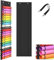 Vinyl Roll Holder with 48 Compartment Adjustable Size Vinyl Roll Organizer Vinyls Rolls Rack Wall Mount/ Hanging Over The Door for Vinyls Sheets Wrapping Paper Heat Transfer Paper Design Drawings