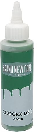 BrandNewCake® Chocex Drip Vert 120g - Glaçage pour Gâteau - Décoration de Gâteau - Facile à Utiliser