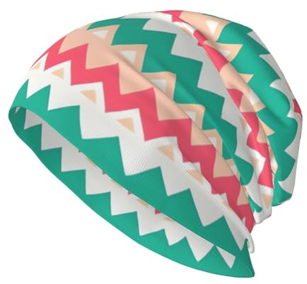Farbkurve Ripple Chart Unisex Elastische Krempe Hut für Zuhause Indoor und Outdoor Aktivitäten Skifahren Bergsteigen Reisen Schwarz, Schwarz , One size