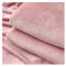 Premium warme Bettlaken ohne Gummizug Cashmere-Touch Betttuch Fleece Haustuch Flanell Laken ohne Gummi aus Microfaser Größen (Color : Pink, Size : 200x230cm)
