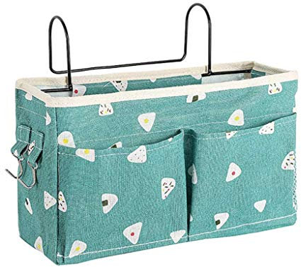 ArinkO Bedside Storage Pockets - Convenient Gadget and Snack Holder for Books, Living Room, Bathroom, and Couch - Versatile Hanging Organizer (Choice of Color)