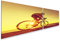 islandburner Prime Bild auf Leinwand Rennrad Radfahrer Mann Radfahren Sonnenuntergang Rennrad Radfahrer Man Bilder Wandbilder Poster