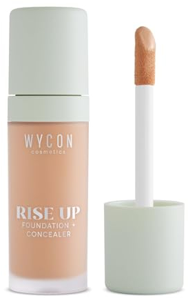 WYCON cosmetics Rise Up Foundation und Concealer mit hellem und ebenmäßigem Finish 11 DEEP HONEY