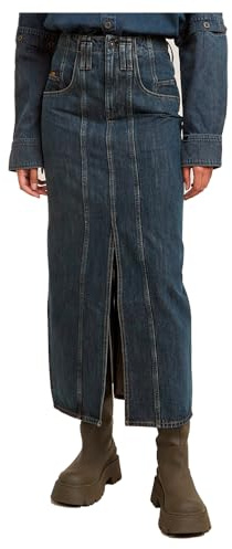 G-STAR RAW Viktoria Moto Long Skirt