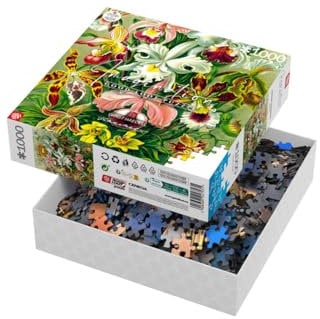 Good Loot | Ernst Haeckel Orchidea/Orchid Puzzle | Puzzle 1000 Pieces