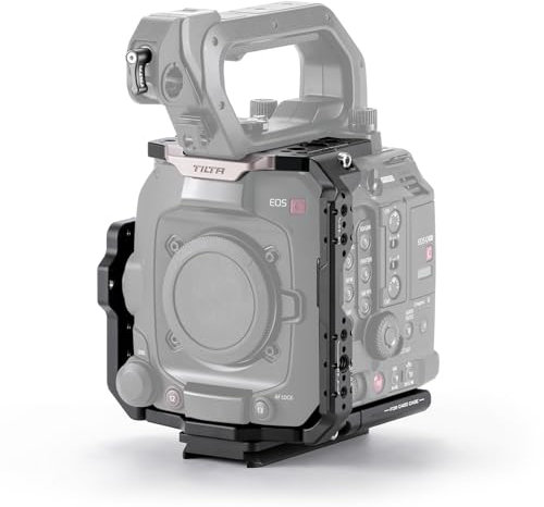 TILTA C400 Camera Cage, Basic Kit Compatible with Canon C400 with Arri Rosette, Rear Accessory Mounting Plate and Manfrott Universal Quick Release Plate ES-T22-A