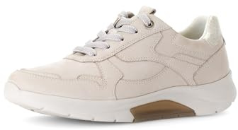 Gabor Damen Low-Top Sneaker, Frauen Halbschuhe,schnürschuhe,schnürer,straßenschuhe,Strassenschuhe,Sportschuhe,Puder(S. Uni),40 EU / 6.5 UK