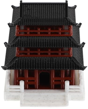 LIFKICH Miniatur-pavillon Im Japanischen Stil Dekoratives Gartenobjekt Mini-landschaftsaccessoire