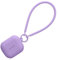 kwmobile Custodia per Samsung Galaxy Buds 3 / Galaxy Buds 3 Pro Cover - Cuffie Wireless in Silicone - Porta Auricolari - Protezione Cuffie in Ear con Cinturino - viola